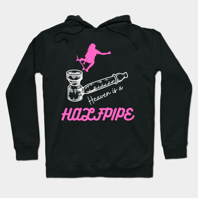 Happiness is a halfpipe Hoodie by Trippy Critters